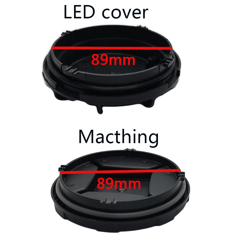 1 pc til kia niro billampe tilbehør led pære forlænger støvdæksel pære adgangsdæksel forlygte hætte lampe vandtæt stik skjult
