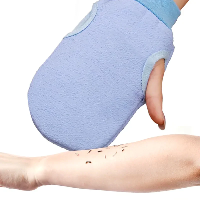 bain pour Peeling exfoliant nettoyage du corps gommage mitaine frotter peau morte gants pour douche corps brosse serviette SPA mousse corps Massage
