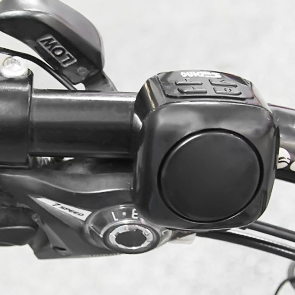Ultra Laut Klang Fahrrad Radfahren Elektrische Fahrrad Horn Passwort Fahrrad Lenker Ring Glocke Alarm Anti-Diebstahl sperren Gerät