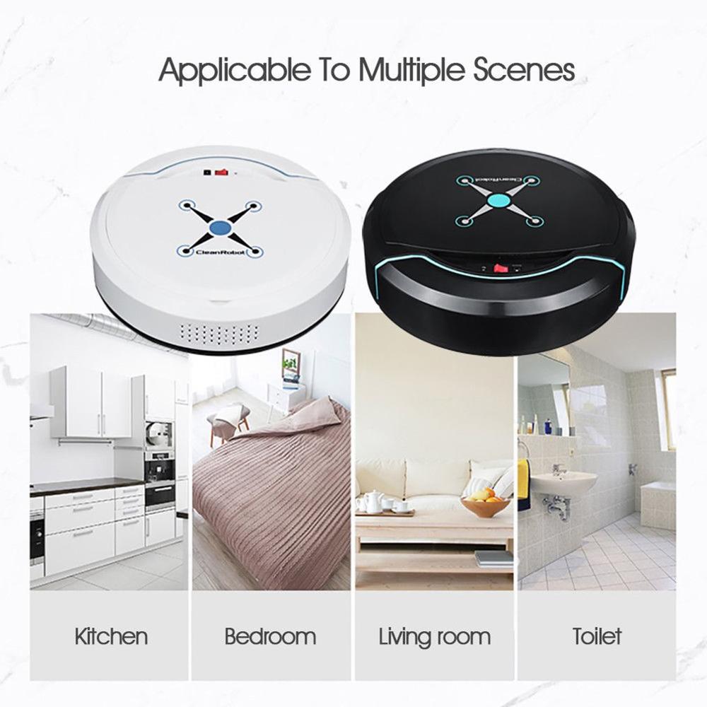Smart Robot Vacuum Cleaner , Sweeping Automatic Vacuum Cleaners Robot Floor Dirt Dust Rechargeable Auto Robot Cleaner aspiradora