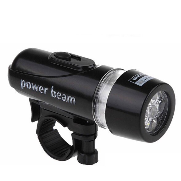 Fahrrad Licht Oval Rücklicht Bausatz Wasserdicht 5 LED Fahrrad Scheinwerfer Vorne Taschenlampe LED Rücklicht Hinten Licht: Schwarz
