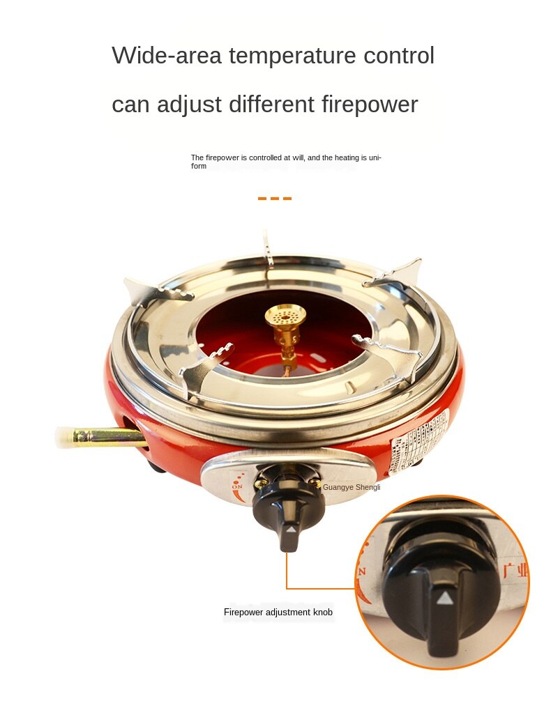 Small round furnace energy saving gas stove energy saving stove pot stove portable small stove