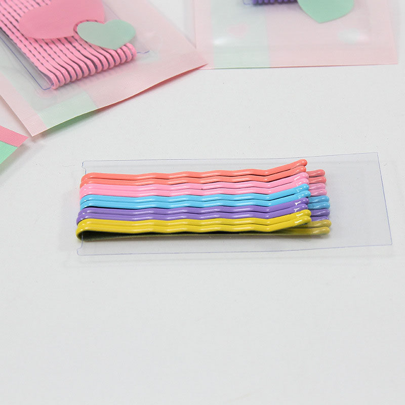 10 Stks/set Candy Kleur Baby Haar Accessoires Metalen Zwaaide Kids Baby Haar Clips Haarspeldjes Kinderen Meisjes Haarspeldjes Clips: style 2