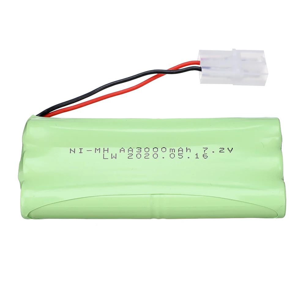 3,6 V/4,8 V/6 V/7,2 V/8,4 V/9,6 V/12 v 3000 mah 5000/ 6800 mAh NI-MH Akku für Rc spielzeug Auto Boot Tanks Züge Roboter Pistole