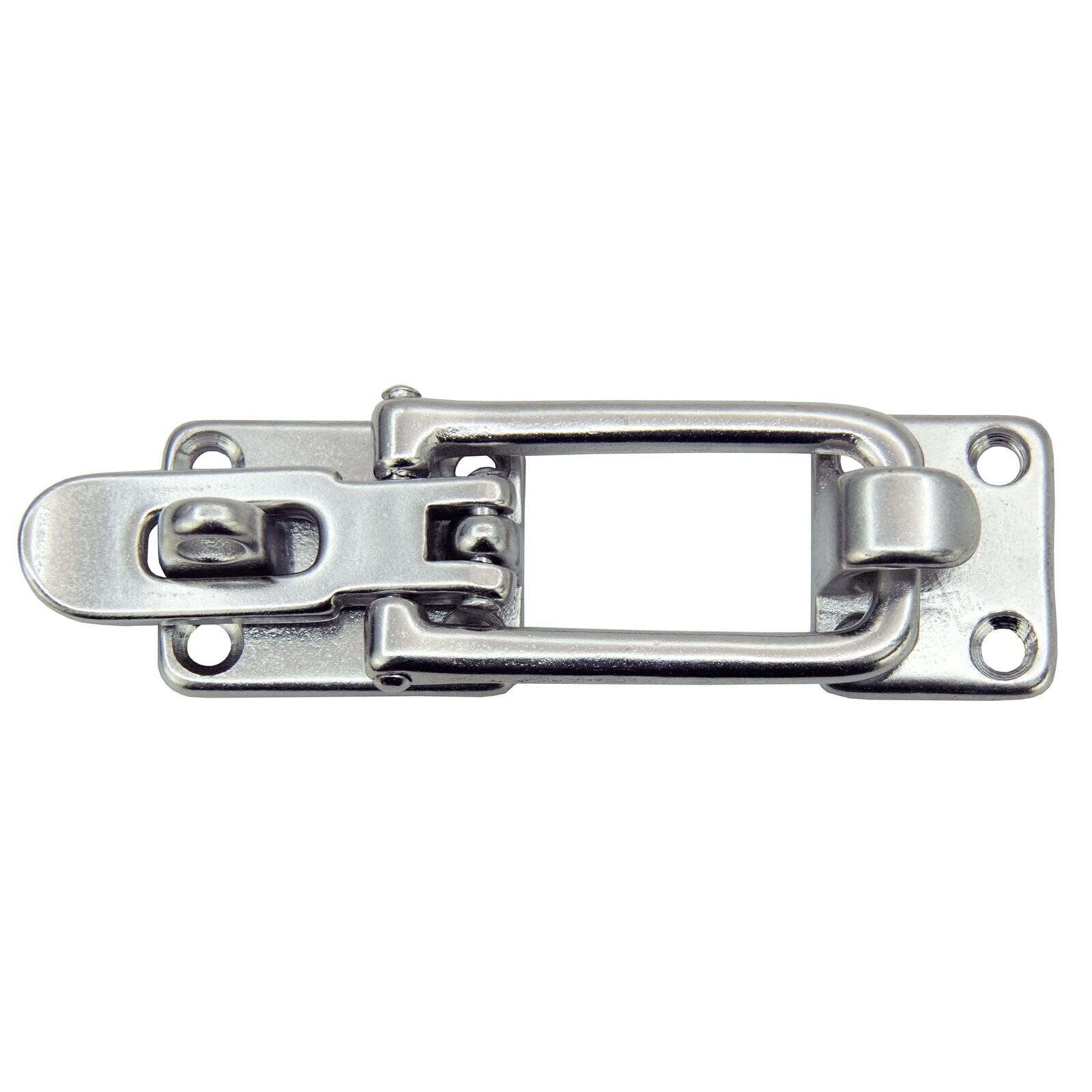 Marine Locker Hatch Deck Lock Hasp 316 Stainless Steel Lockable Hold Down Clamp Anti-Rattle Latch 2PCS