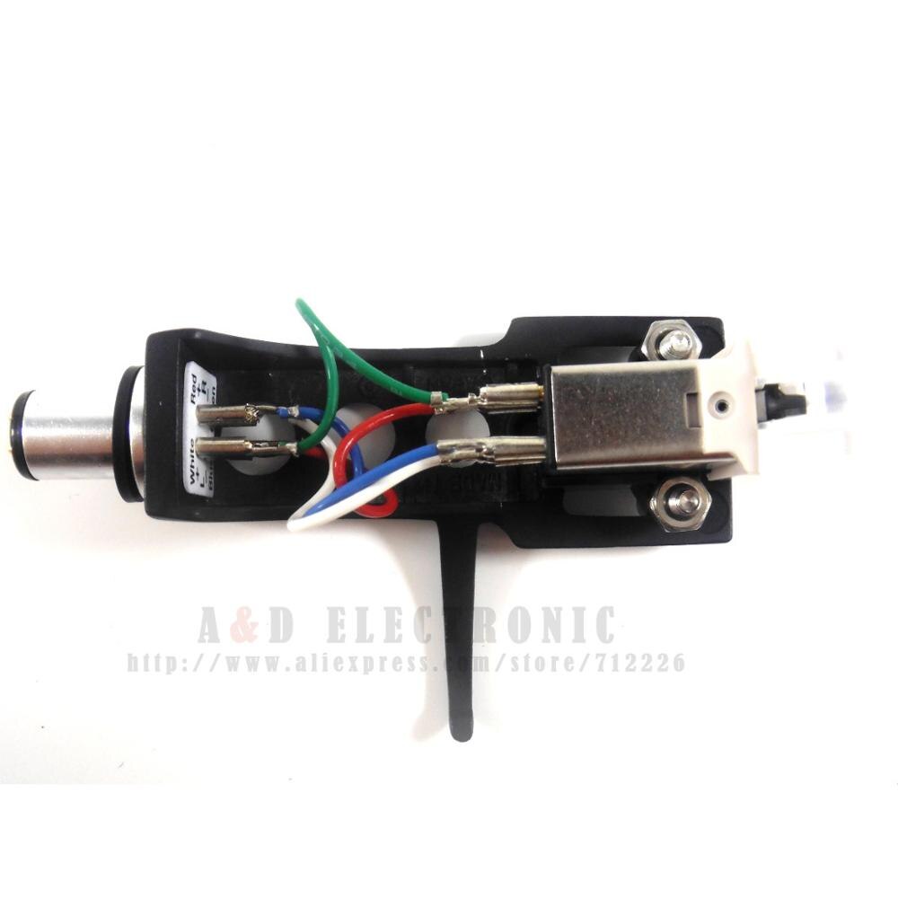 1set Magnetische Cartridge Stylus Met Draaitafel Headshell 4 Pin Contacten Voor Fonograaf Platenspeler Grammofoon LP Vinyl Naald