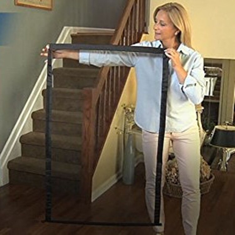 Pet Supplies Dog Isolation Net Portable Foldable Pet Isolation Fence Dog Barrier Protective Fence Dog Fence Gate Safety Door
