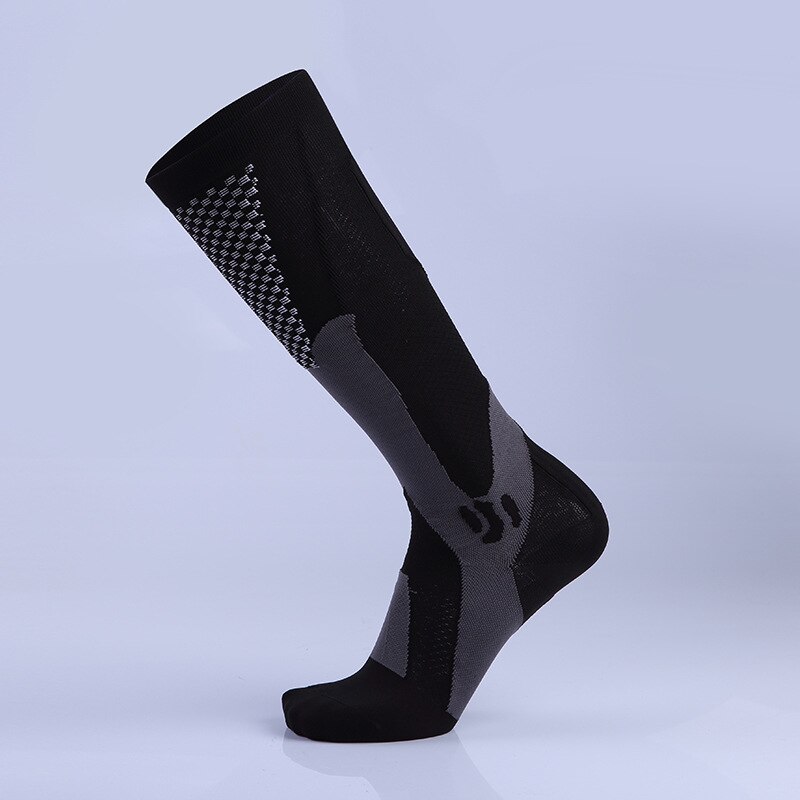 Fußballsocken kompressionssport lange strumpfsocken elastische basketball-laufrad-trainingssocken für erwachsene