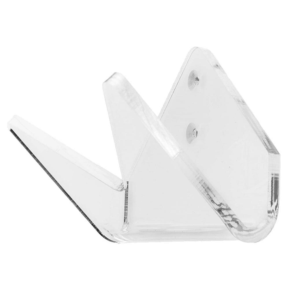 Skateboard Wall Storage Display Rack Wall Mount Wall Display Rack - Acrylic Clear, Storage Holders, Easy to install
