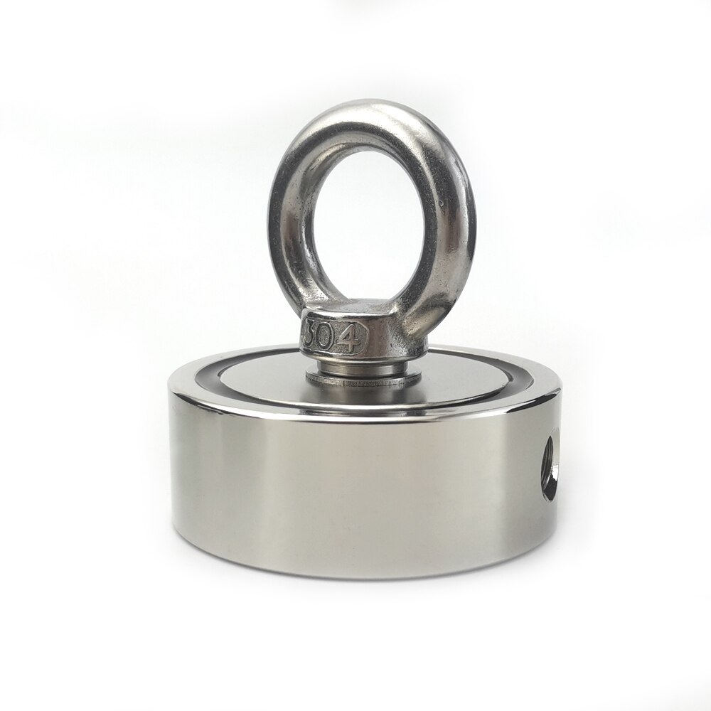 Sterke Neodymium Magneet Dubbele Kant Zoeken Magneet Haak D48 - D94 * 28 Mm Super Power Salvage Vissen Magnetische Stell bekerhouder