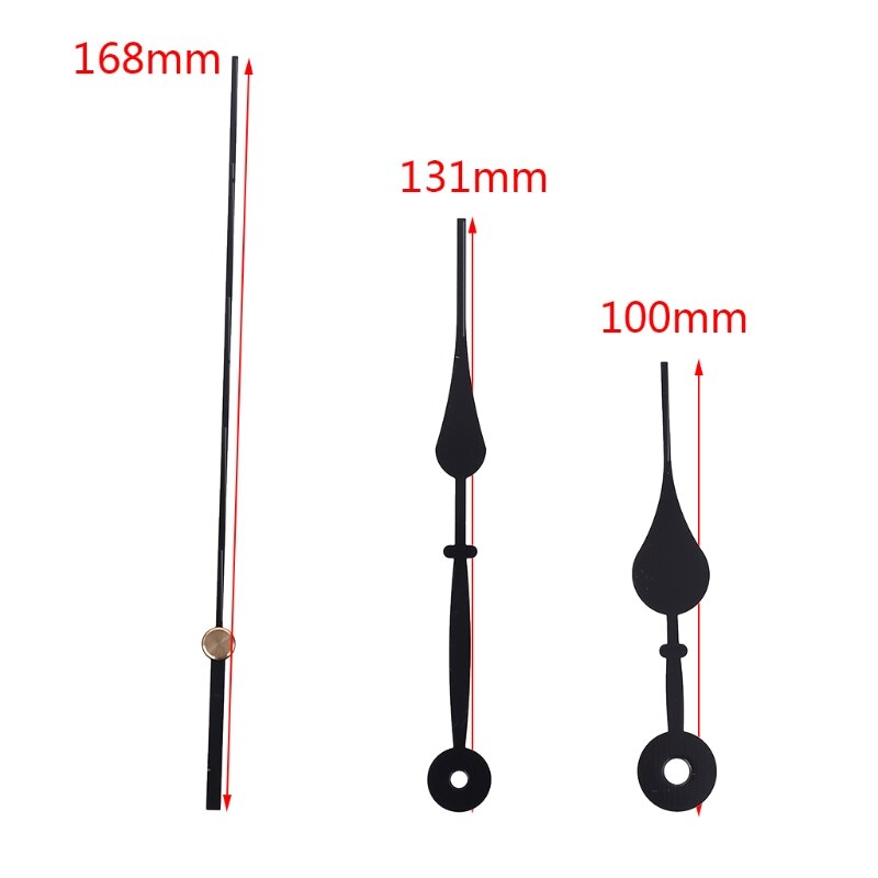 Quartz Wall Clock Movement Mechanism Motor Hands Battery Operated DIY Repair Kit U2JC