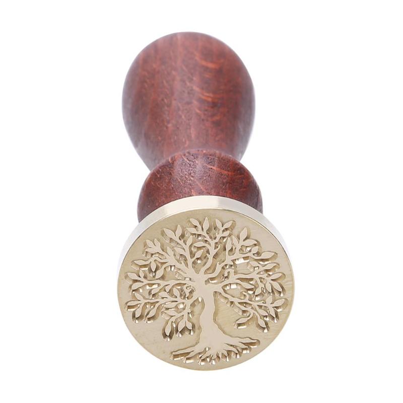 CRASPIRE Wax Seal Stempel Set Kerstmis, 6 Stuks