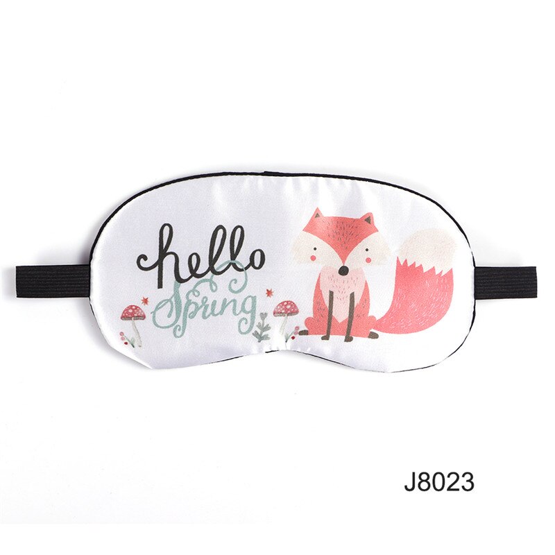 Cartoon Cute Cotton Sleep Eye Mask Eye Cover Sleeping Mask Protective Funny Eyepatch Relax Eye Band Sleeping Aid Kids Blindfold: Type 5