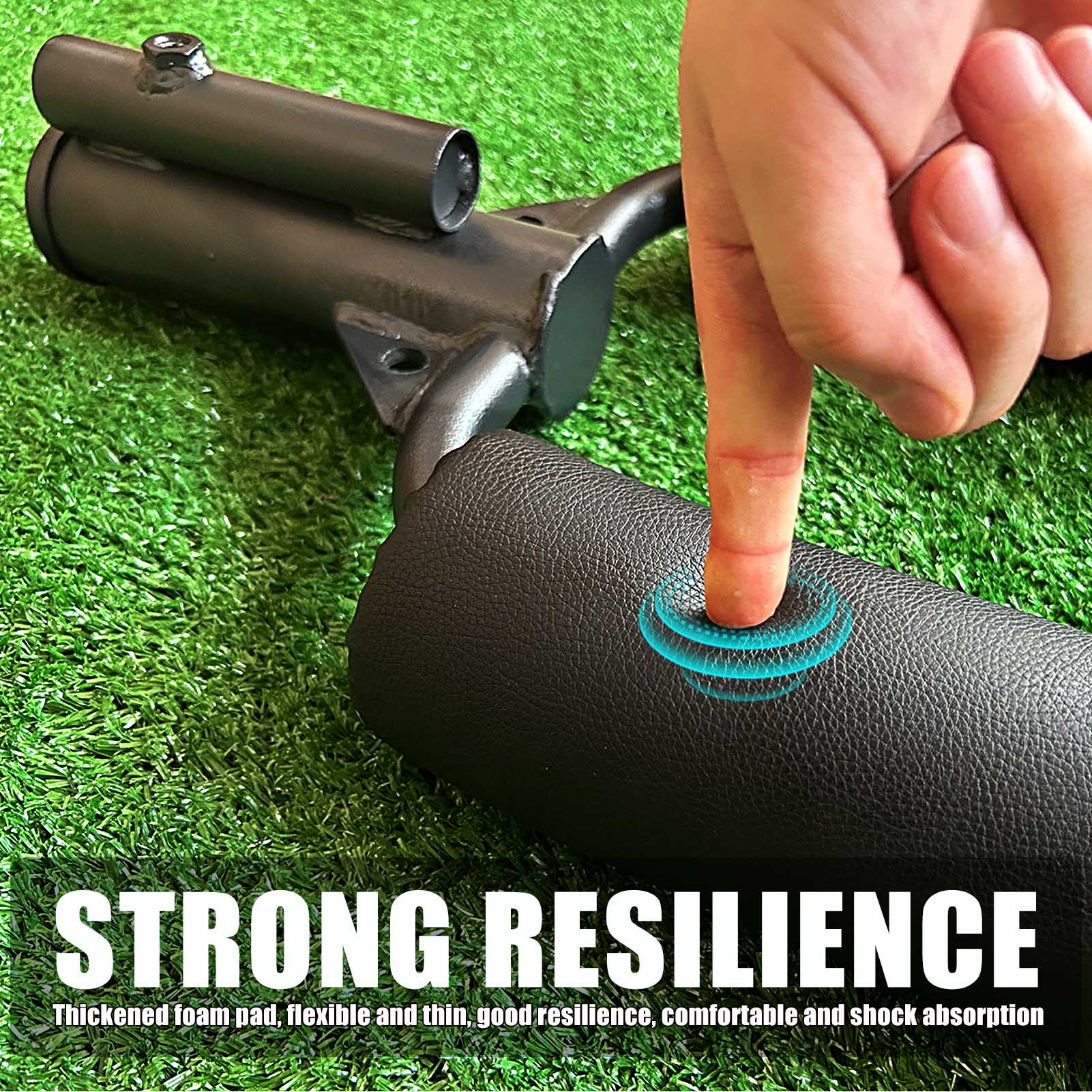 Home Gym Shoulder Press Bar For 25/50mm (1/2 Inches) Barbell Rod,T-bar,Row,Back Attachment,Weightlifting Deadlift,Squat Handle