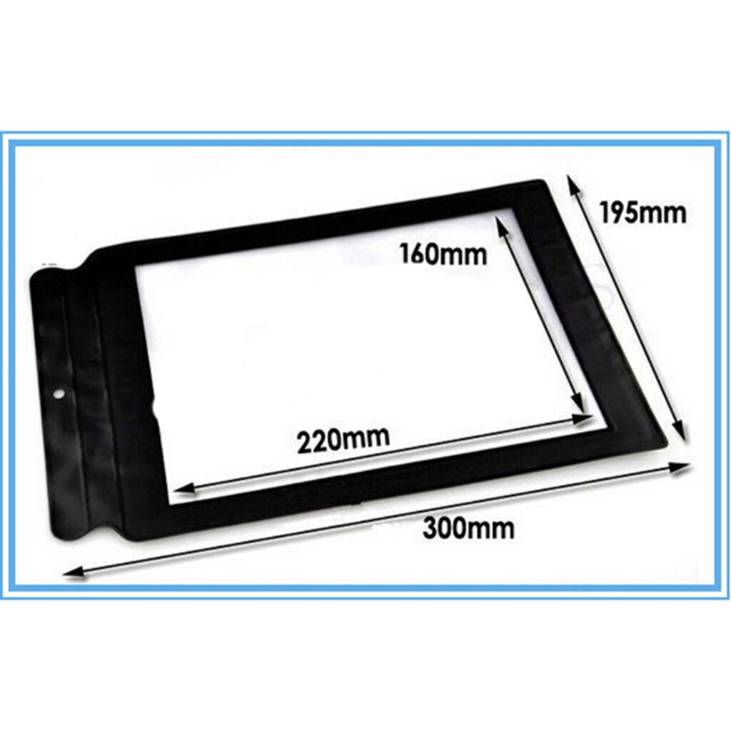 A4 Volledige Pagina Grote Vel Vergrootglas Vergrootglas Reading Aid Lens Fresnel Ne Vergrootglas