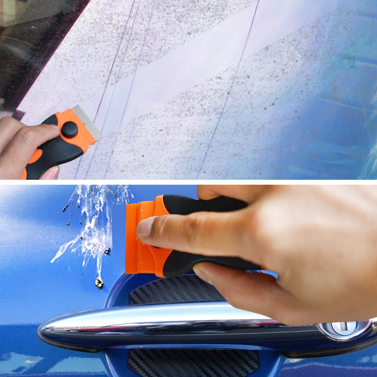 Auto Vinyl Wrap Film Squeegee Scraper Tools Edge-closing Tool for Car Sticker Film Scraper Kit Car-Styling Accessories