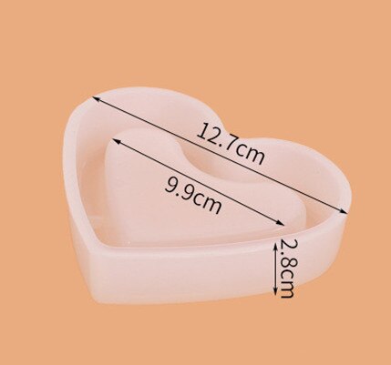 Hartvormige asbak siliconen mal diy kristal epoxy uv hars mal kunstbenodigdheden: 2