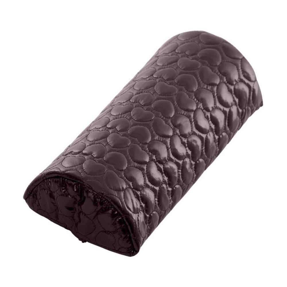 Almohadas de cuero para reposabrazos, soporte de cojín semicircular para manicura en salón de belleza, artístico: 15