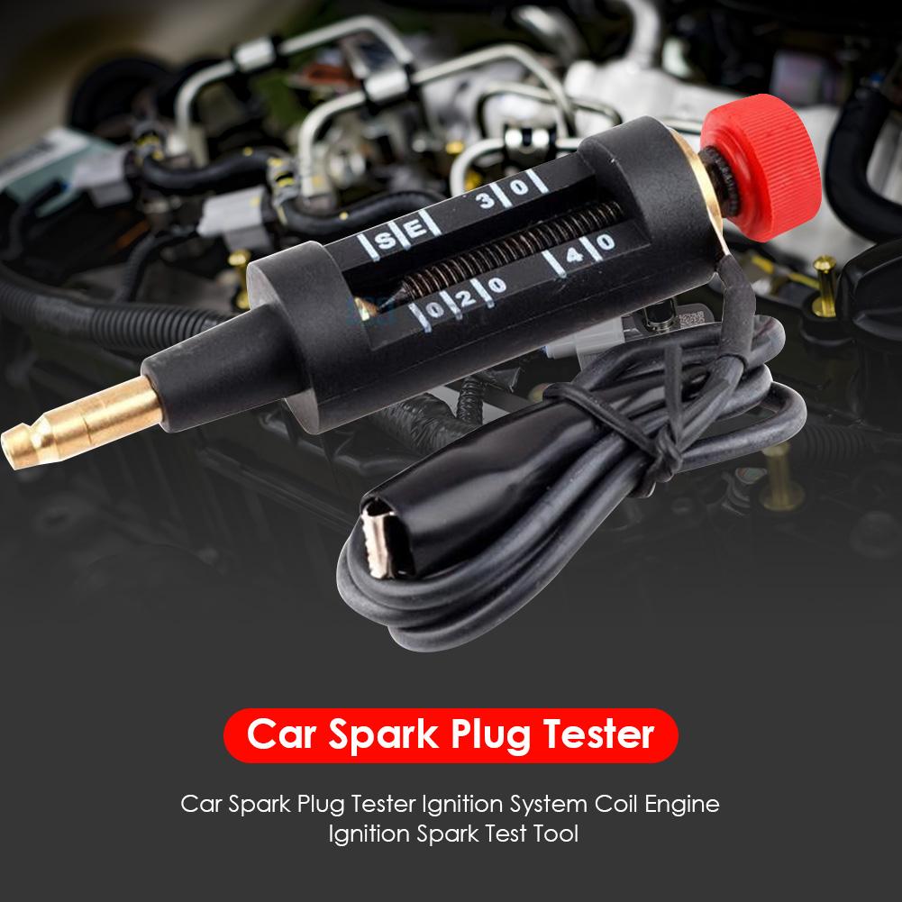 Auto Diagsnotic Spark Plug Tester Ignition System Coil Engine Car Adjustable Ignition Coil Tester Ignition Spark Test Tool