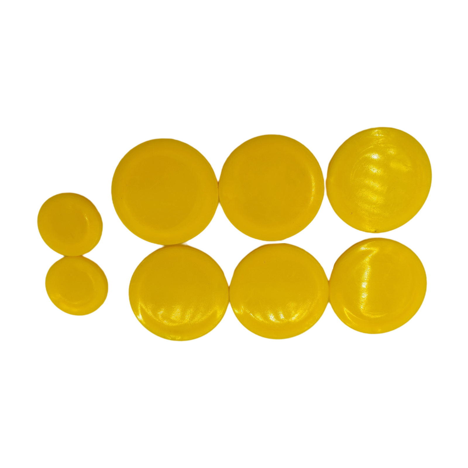Compact Tractor Fitting Grease Covers Set Moulding Accessories Interchange for 120 Loader 1023E 1025R 2025R Yellow Plastic