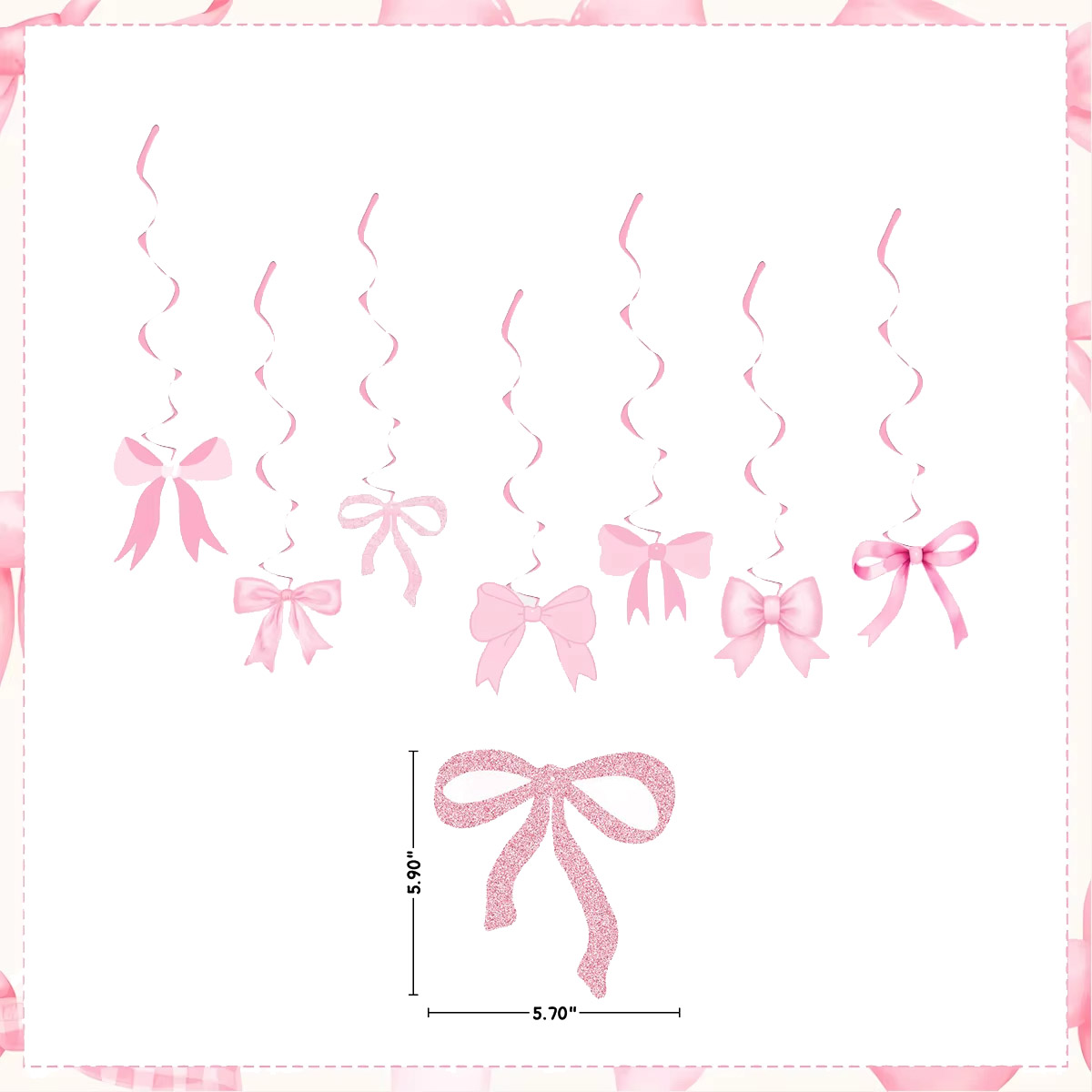 Lyserød sløjfe fødselsdag engangsservice sløjfe paptallerken kop serviet sugerør lyserød sløjfe brudeforlovelse bryllup polterabend dekoration: Militærgrøn