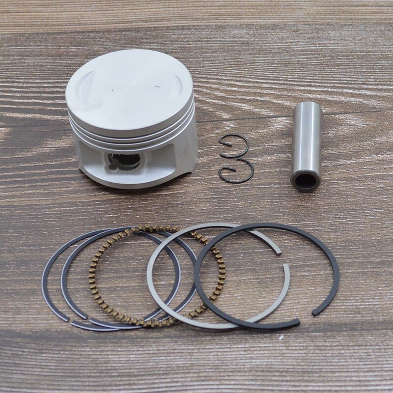 Motorcycle Piston Ring Gasket Kit for SUZUKI DR125 GN125 GS125 Flat Top Piston 125cc 150cc STD 57mm Big Bore 62mm: 125cc57mm piston kit
