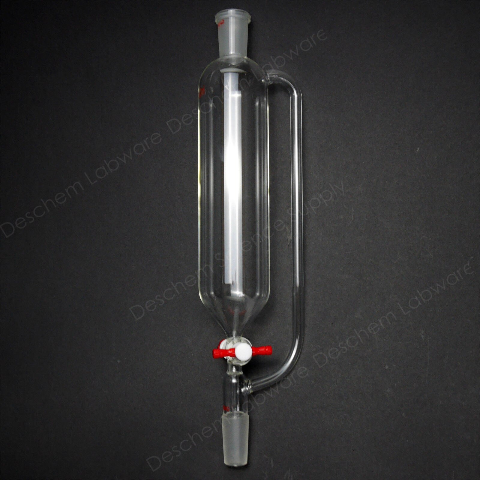 500ml,24/40,Glass Pressure Equalizing Funnel,PTFE Stopcock,Laboratory Glassware