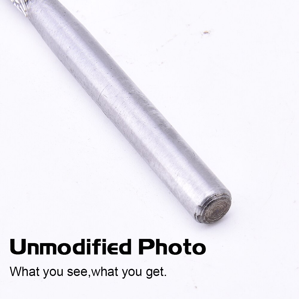 Peu de foret de fichier de râpe en acier de tungstène 6*6mm meurent la fraise rotatoire 10 pièces