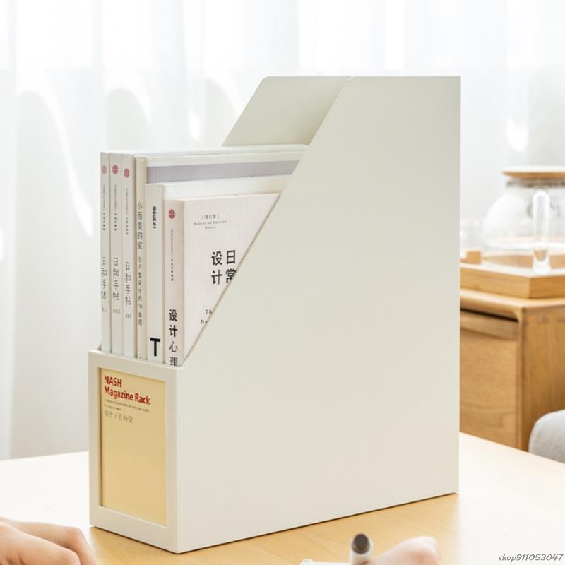 Multi-purpose File Document Magazine Book Organizer Holder Push-pull Style Desk Storage Holder for Office School Desk