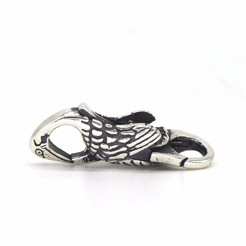 Mistel Echtem 925 Sterling Silber Himmel Kran Schloss Hummer Verschluss Fit Europäischen Troll Armband Schmuck