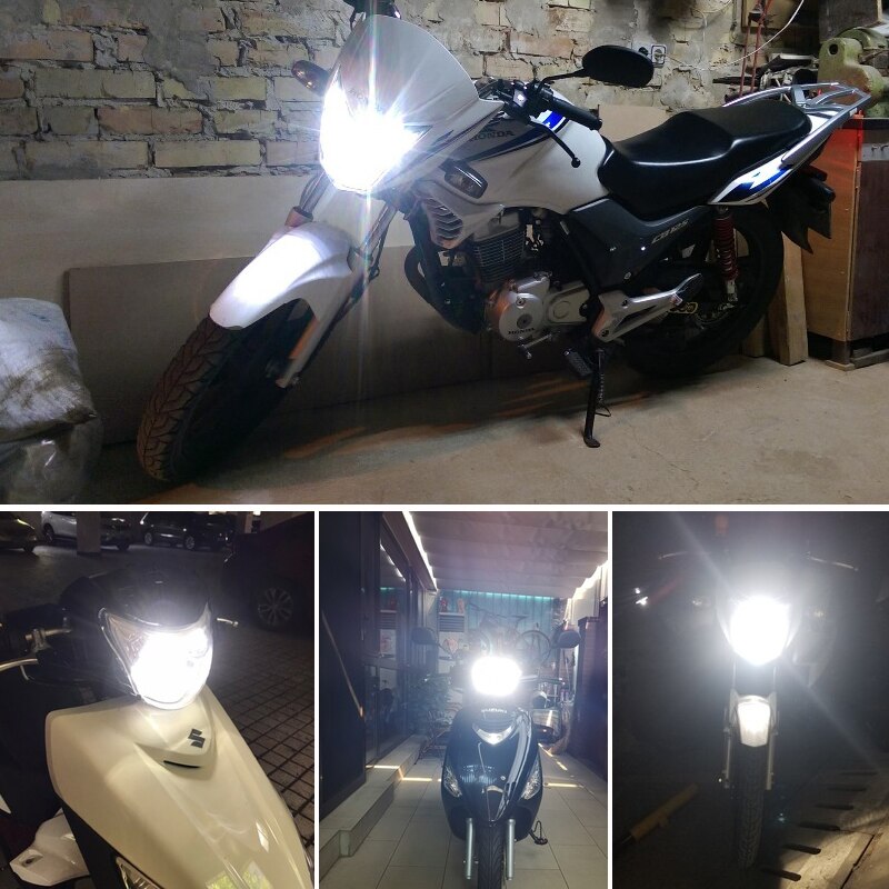 H7-bombilla de faro LED para Kawasaki, Bombilla de faro LED para Kawasaki ZX1000 EX300 EX650 Ninja ZX10R ZX6R 300 650 KLE650 Versys KLR650 ZR900 Z900 ABS 16