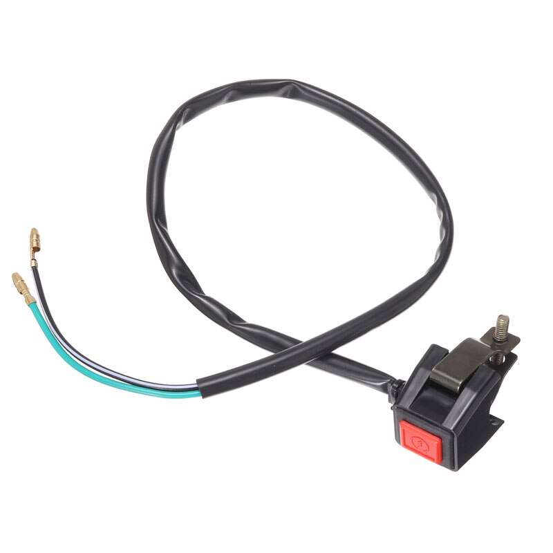 Universal 1pc Scooter Start Stop Switch Button 22mm Handlebar For Motorcycle Dirt Bike ATV Accessories