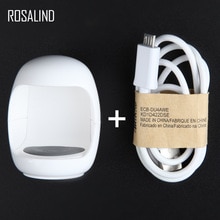 Rosalind 3W Mini Nail Lamp Curing Gereedschap Uv Led Nail Art Manicure Bouwers Met Usb Kabel Sneldrogende Ei licht Nagel Droger