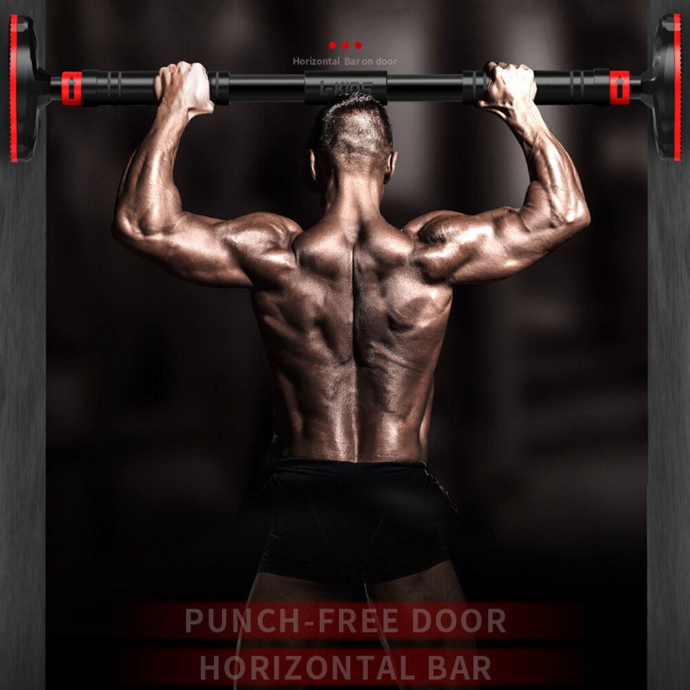 1pc holdbare bærbare praktiske chin up bar fitness stang overkrop bar pull-ups enhed til hjemmet