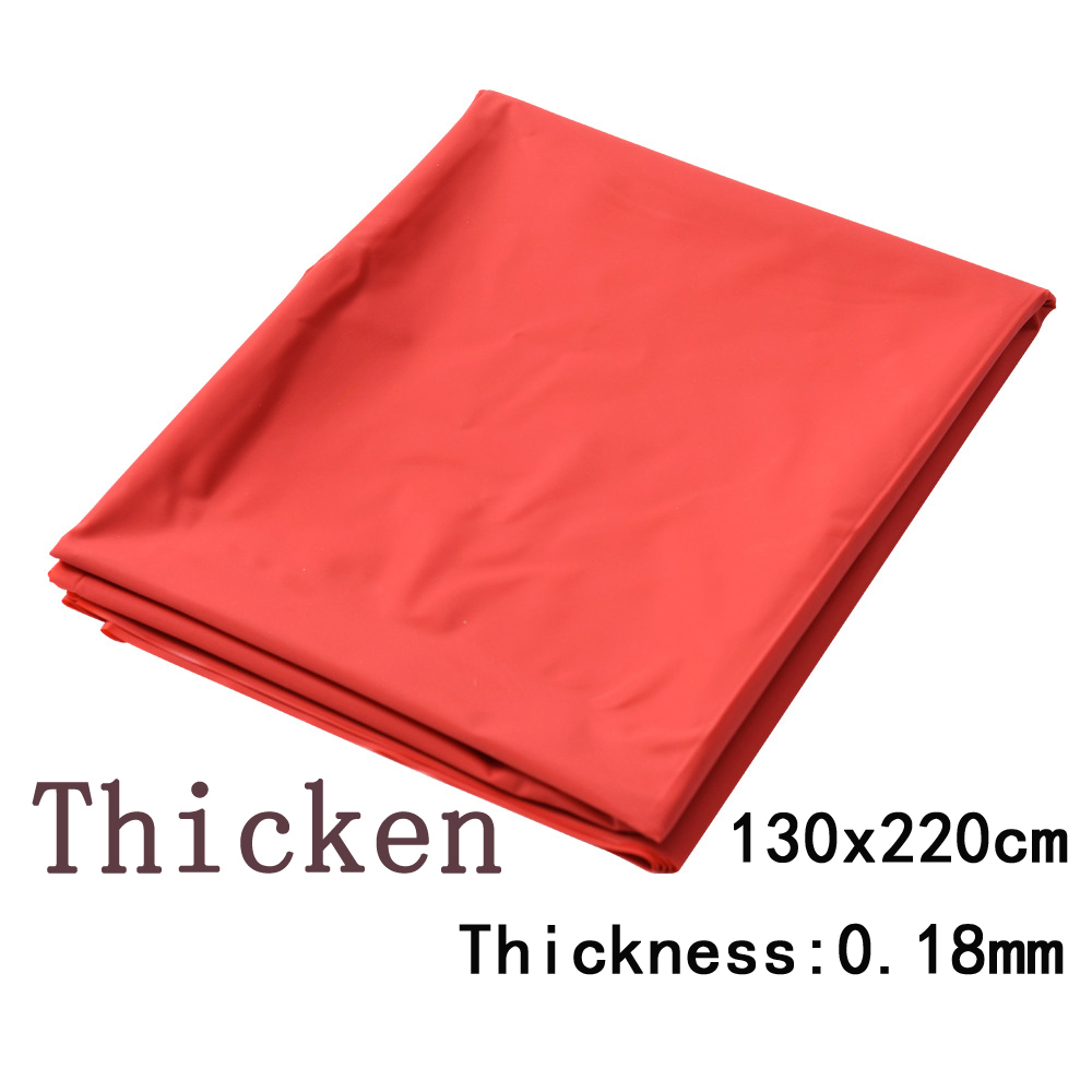 Leather Waterproof Bedding Pvc Vinyl Couple Cushion Mat Bed Sheet Allergy Relief Bed Cover Sheets For Adult Couples Play SPA: SKY BLUE