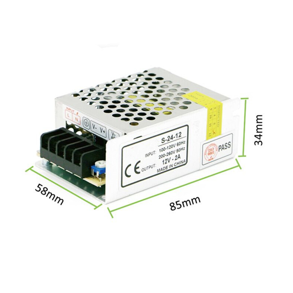 Led-driver 5v 1a 2a 5a 10a 20a 30a 60a led-strømforsyning  ac85-265v lystransformere til led-strømlamper