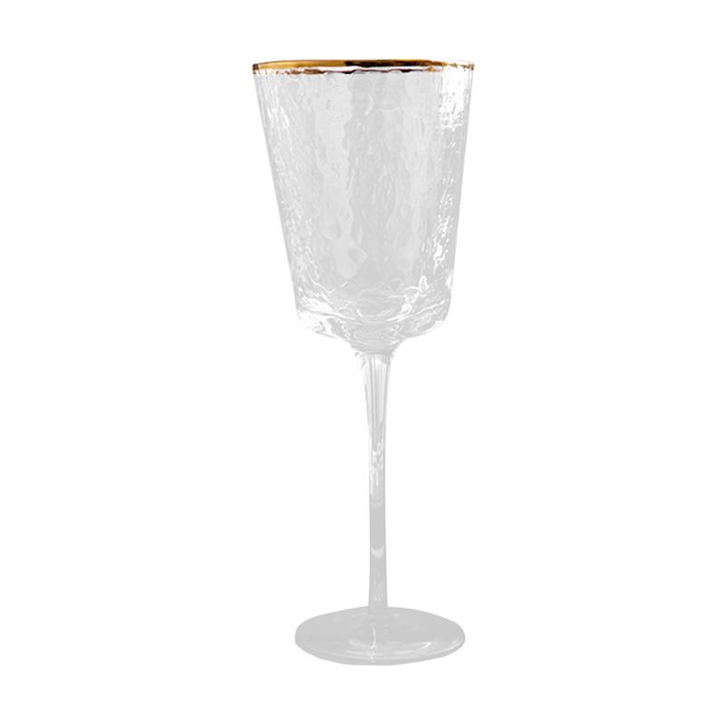 Crystal Wine Glass Champagne Glass Bouquet Party Supply Golden: 1pc Wine cup