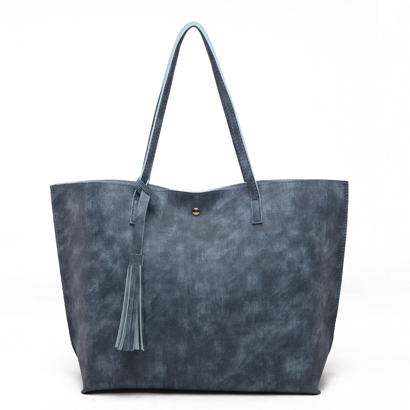 2020 kobiet torba na ramię PU skóra w stylu Retro prosta torba Tassel torba fala przenośna torebka kobiety luksusowa torba Casual Tote kobieta
