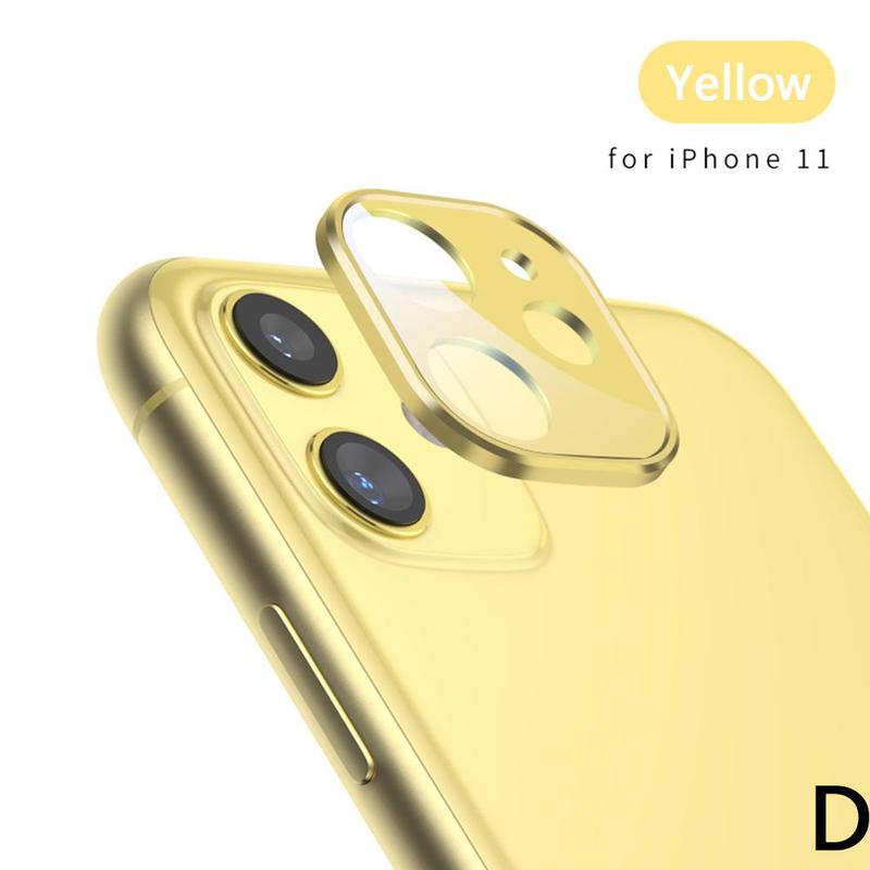 Metal Frame Tempered glass Camera Lens Full protective Cover for iPhone11 Pro Max Protector Rear Cam Lens Film for iPhone 11: for iphone 113