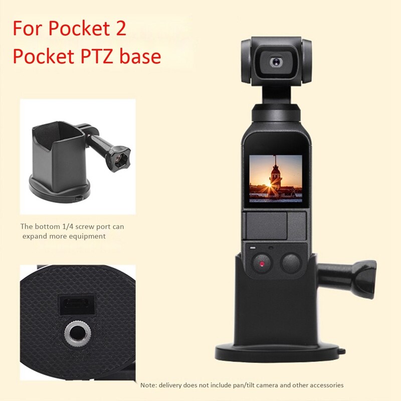 for DJI Pocket 2 Gimbal Base Accessories for DJI Osmo Pocket Gimbal Base Adapter Holder Fixed Mount Screw