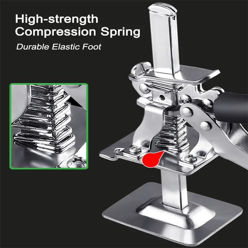Hefgereedschap Arbeidsbesparende arm Jack Deurpaneel Gipsplaten Hefkast Bord Lifter Tegelhoogteverstelling Liftgereedschap Hoogte re