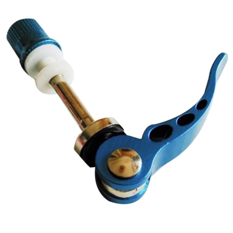 Mountain bike seat tube quick release aluminium alloy seat post quick release lever folding seat clip screw quick release