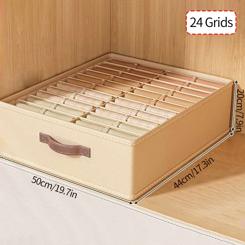 Organizadores de gaveta empilháveis Armário de roupas íntimas Meias Sutiã Saco de armazenamento de roupas Caixas de armazenamento de roupas Guarda-roupa Calças Organizador de roupas