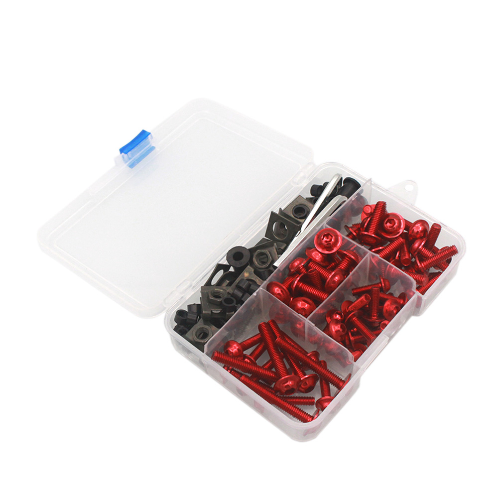 Kit de tornillos de carenado para motocicleta Aprilia Rs 125 Sr 50 Rsv4 Shiver DORSODURO 750 1200 Pegaso 650 RSV MILLE R, tuerca de tornillos para carrocería