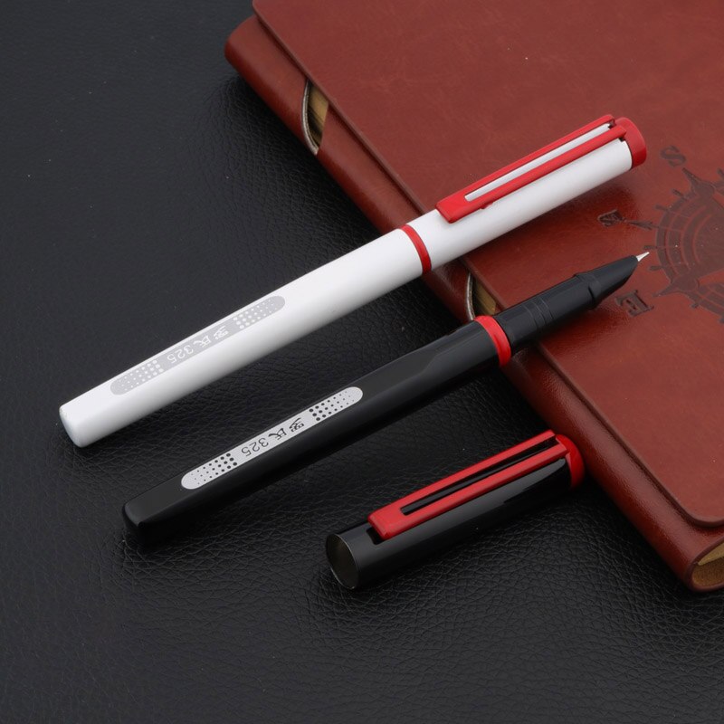 black Fashionable styling red Pen clip Trim Fountain pen
