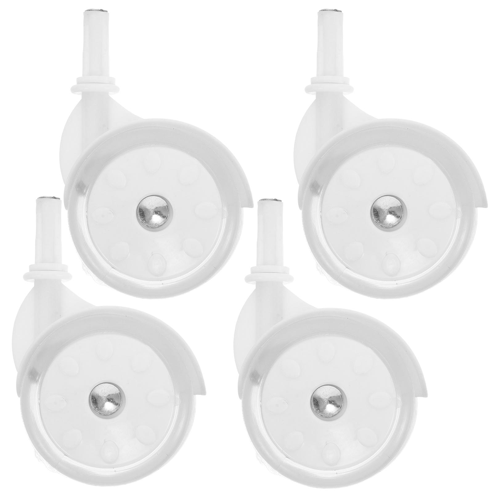 Ruedas de repuesto para andador de bebé, ruedas resistentes para muebles, carrito rodante, carritos, compatibilidad Universal, , 4 Uds.