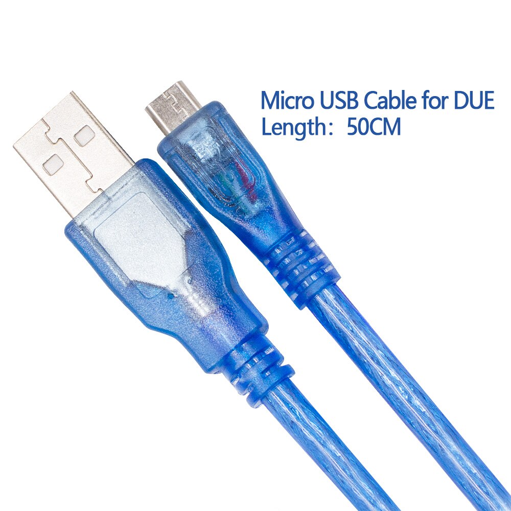 10 teile/los 50 cm Mikro USB Kabel für Arduino DURCH R3