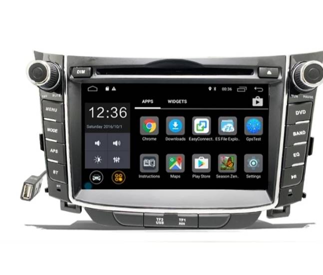 Originele 7 Inch HSD070-27LED-F Lcd Panel Met Capacitieve Touchscreen Voor Auto Gps Navigatie Lcd Modules