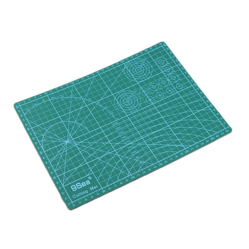 Sheens Tappetino da Taglio autosufficiente, A5 Resistente PVC Tappetino da Taglio Fondo Antiscivolo Pad Pad Bordo per Scrapbooking Quilting Cucito a