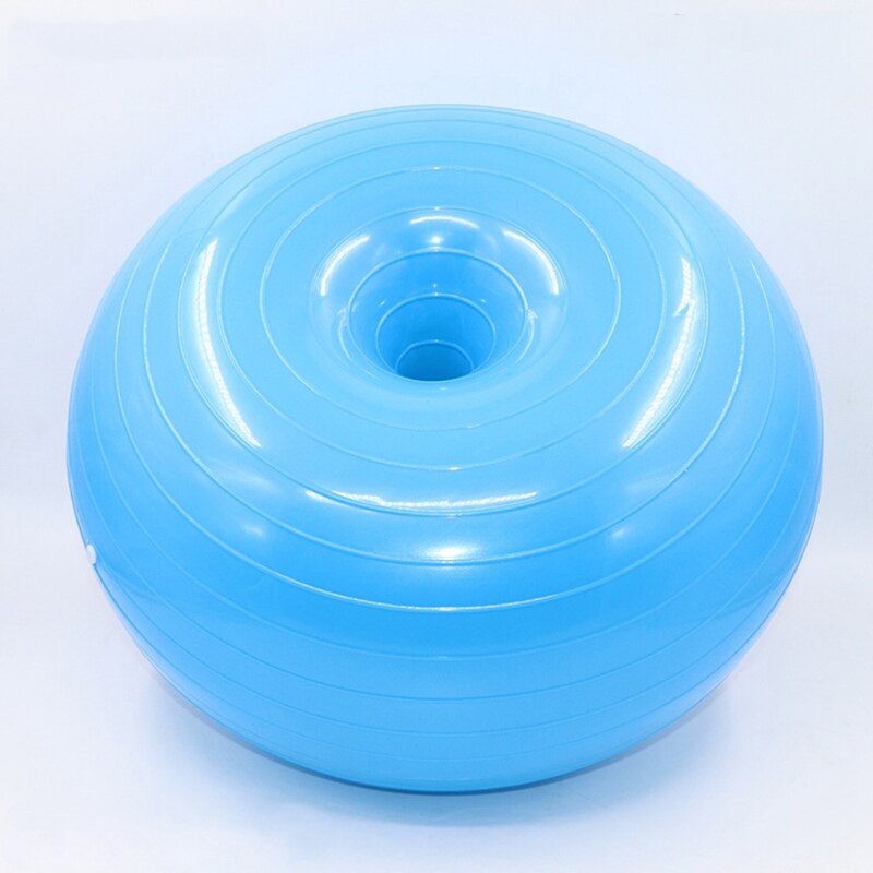 Inflatable Donut Ball with Inflatable Tube Flexible Seating Classroom Furniture Fitness Ball Suitable for Gym or Home